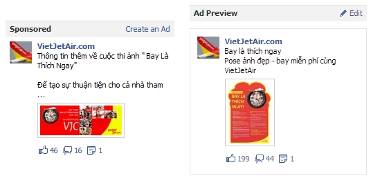 quang cao facebook ads Quảng cáo trực tuyến: Các hình thức quảng cáo trên Facebook