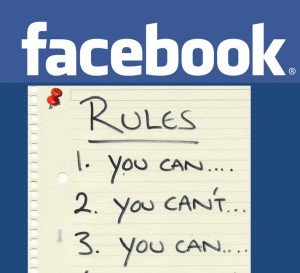 facebook rules