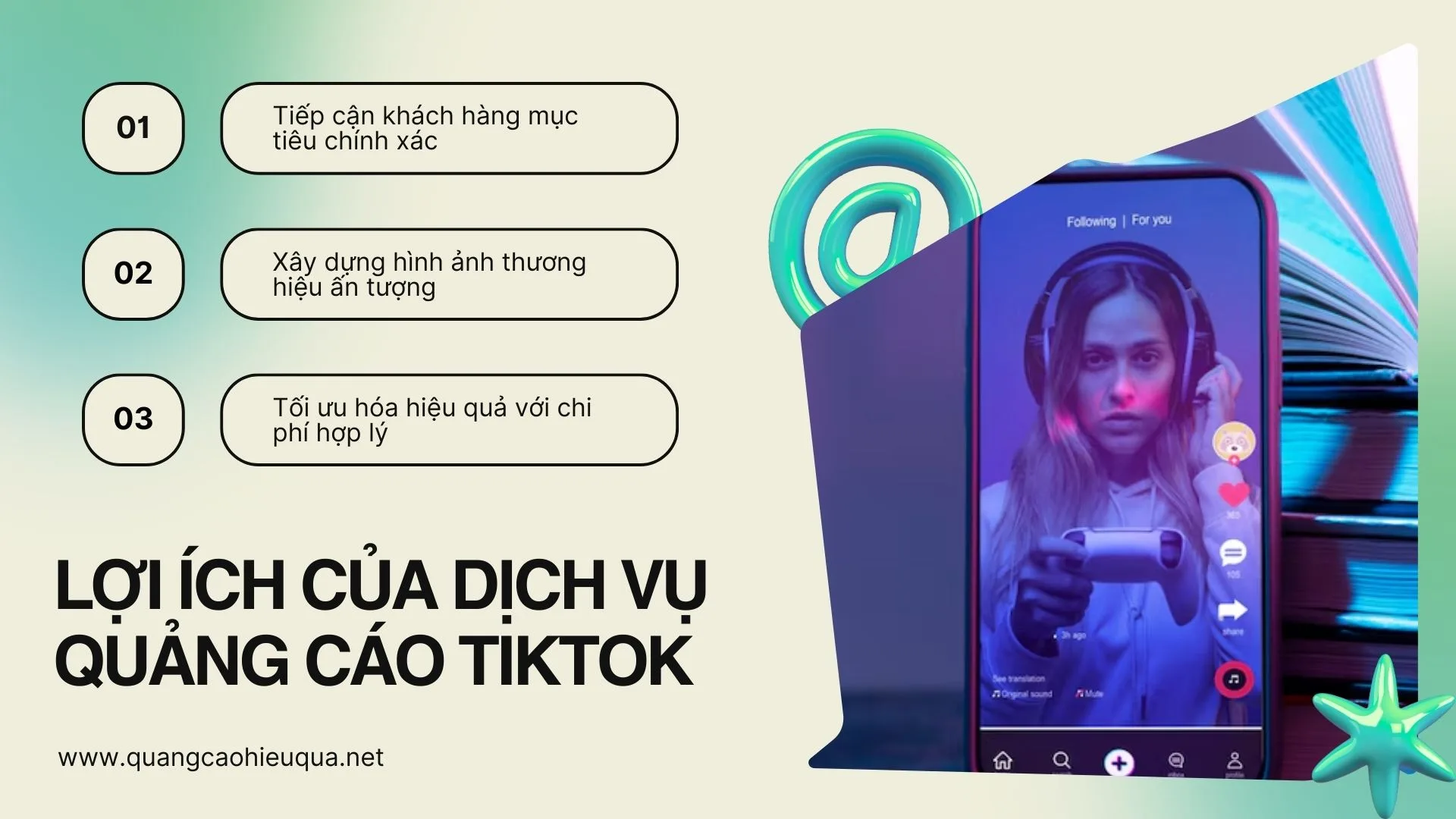 Lợi ích của dịch vụ quảng cáo TikTok của TVCN Việt Nam