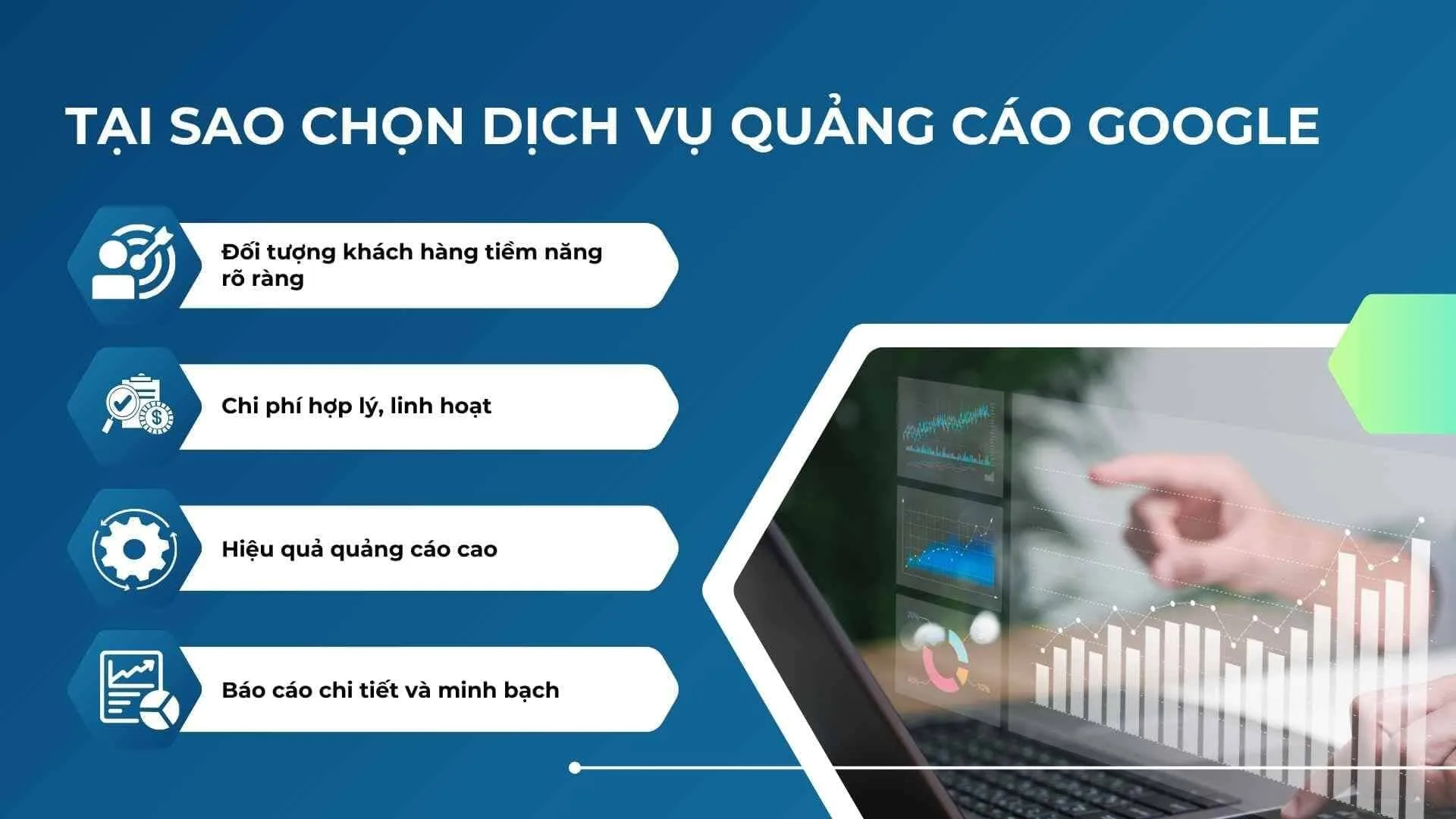 Tại sao chọn dịch vụ quảng cáo Google của TVCN Việt Nam?