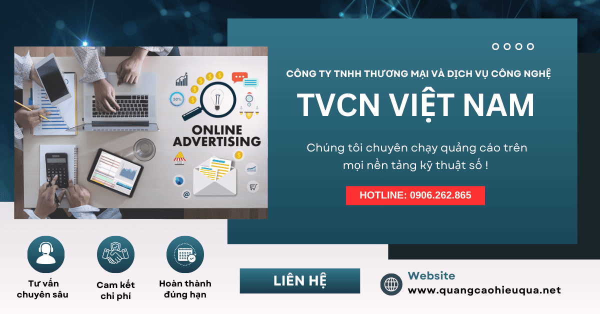 Công Ty TNHH Thương Mại Và Dịch Vụ Công Nghệ TVCN Việt Nam