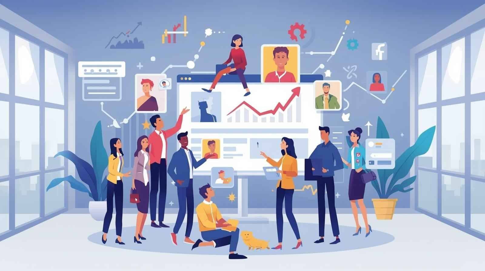 Quy trình triển khai quảng cáo Facebook tuyển dụng Thái Nguyên