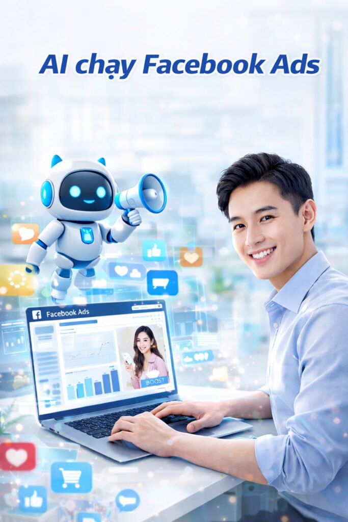 AI chạy Facebook Ads giúp tối ưu chi phí và tăng chuyển đổi