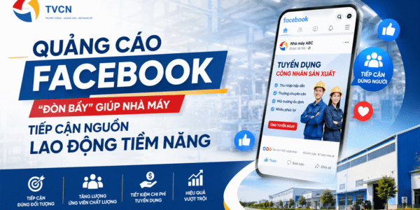 QUẢNG CÁO FACEBOOK – “ĐÒN BẨY” GIÚP NHÀ MÁY TIẾP CẬN NGUỒN LAO ĐỘNG TIỀM NĂNG