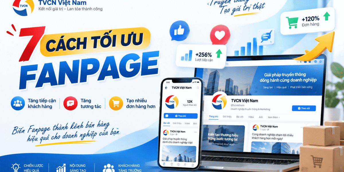 7 Cách Tối Ưu Fanpage Giúp Tăng Tiếp Cận Khách Hàng Và Tạo Ra Nhiều Đơn Hàng Hơn 1 7 cach toi uu fanpage