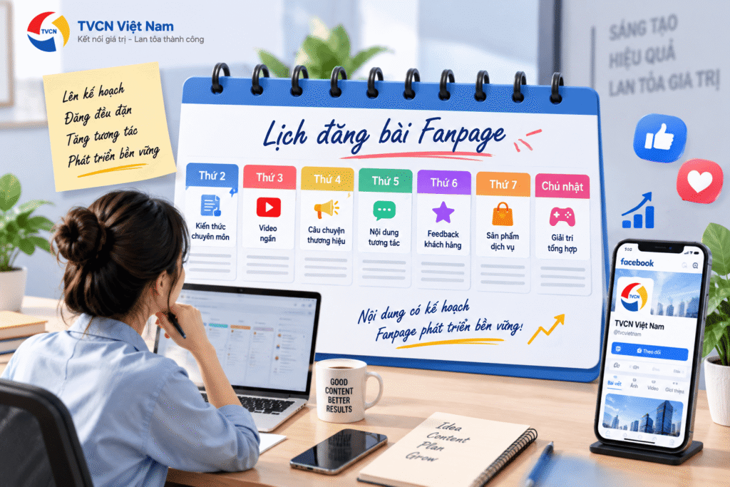 7 Cách Tối Ưu Fanpage Giúp Tăng Tiếp Cận Khách Hàng Và Tạo Ra Nhiều Đơn Hàng Hơn 4 Duy trì lịch đăng bài ổn định