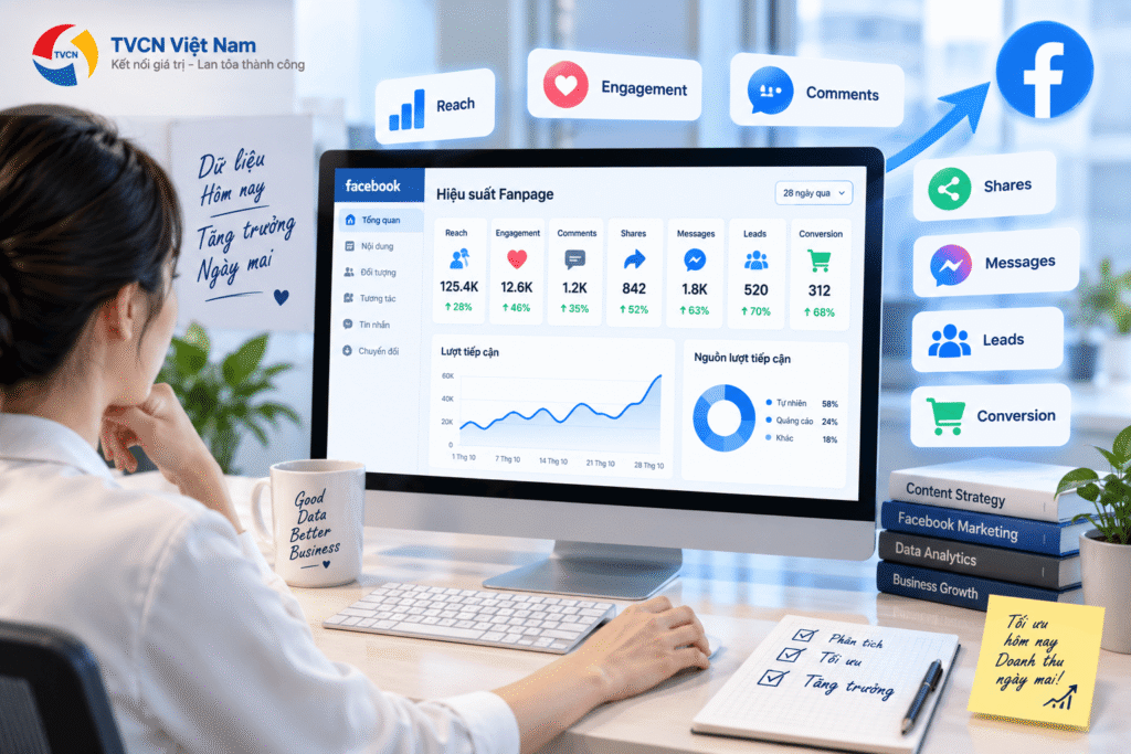 7 Cách Tối Ưu Fanpage Giúp Tăng Tiếp Cận Khách Hàng Và Tạo Ra Nhiều Đơn Hàng Hơn 5 Theo dõi dữ liệu để liên tục tối ưu Fanpage