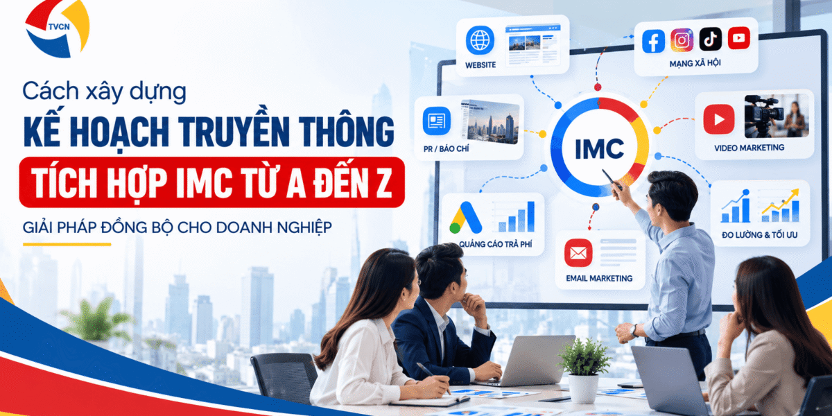 Cách xây dựng kế hoạch truyền thông tích hợp IMC từ A đến Z cho doanh nghiệp 1 Cách xây dựng kế hoạch truyền thông tích hợp IMC từ A đến Z cho doanh nghiệp