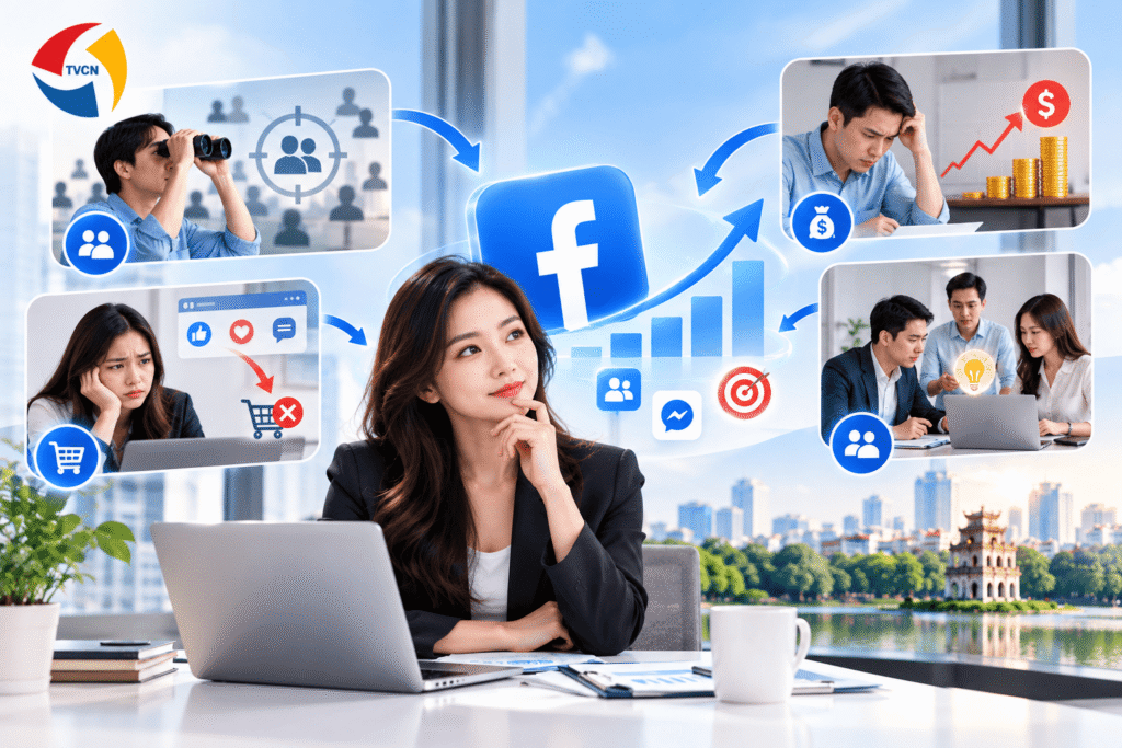 Chạy quảng cáo Facebook uy tín tại Hà Nội – Giải pháp tiếp cận khách hàng hiệu quả 3 Doanh nghiệp cần dịch vụ chạy quảng cáo Facebook tại Hà Nội
