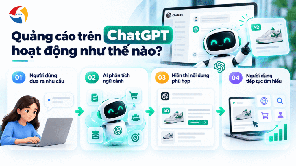 Quảng cáo trên ChatGPT hoạt động như thế nào?