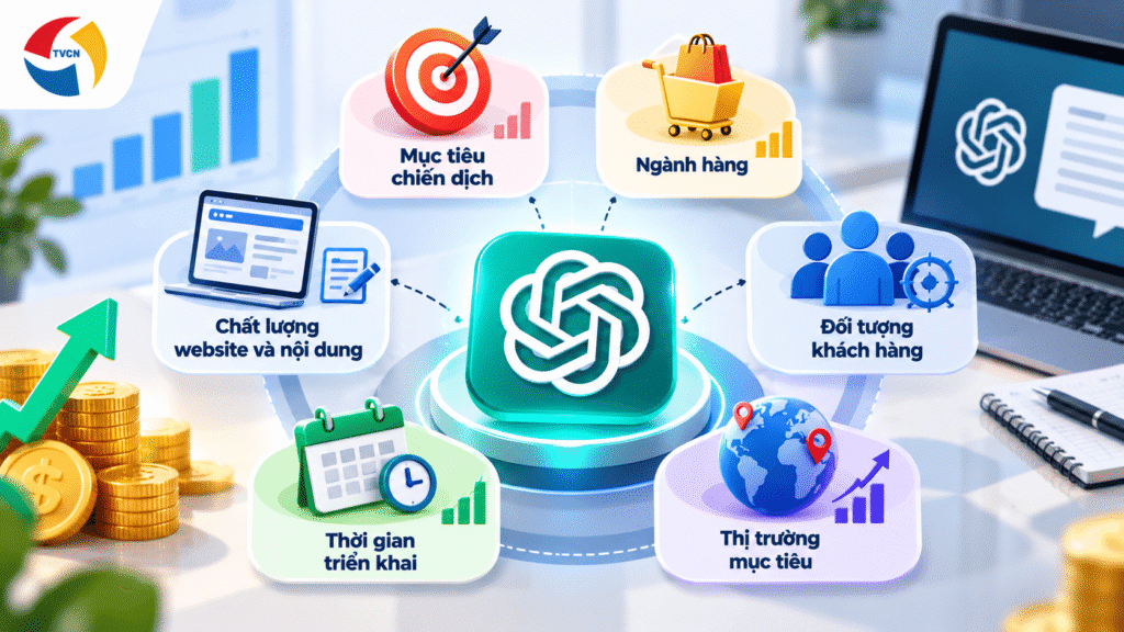 Chi Phí Quảng Cáo ChatGPT Bao Nhiêu? Bảng Giá Và Ngân Sách Chạy ChatGPT Ads 3 Những yếu tố ảnh hưởng đến chi phí quảng cáo ChatGPT